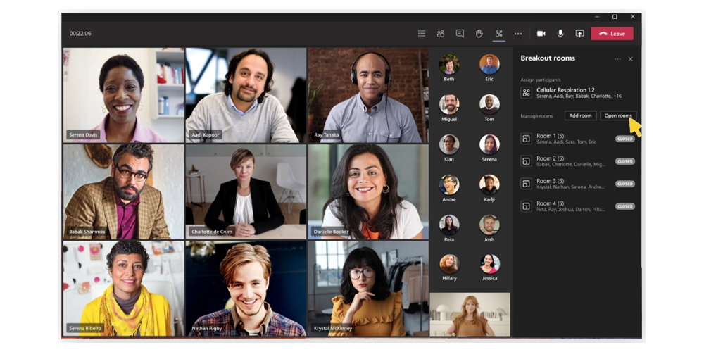 How to set up Microsoft Teams breakout rooms