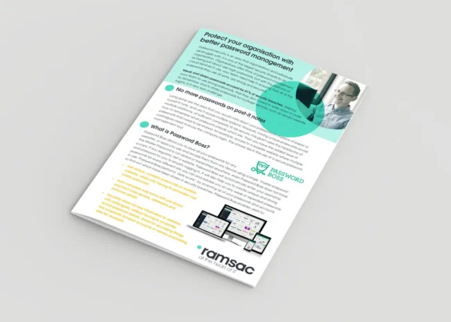 Password Boss factsheet