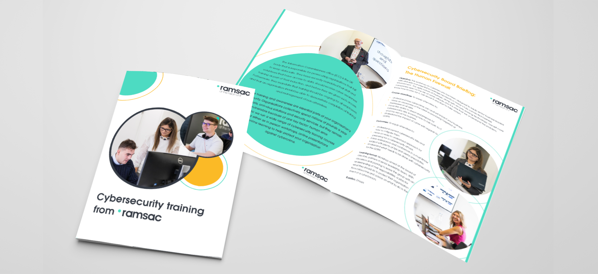 Using cybersecurity training to reduce an organisation’s risk of a cyberattack.